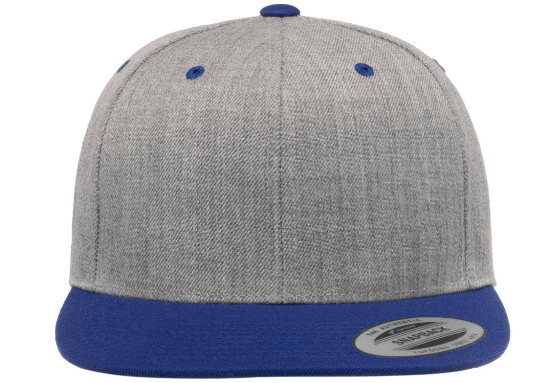 Yupoong Classic® 6089MT - Premium Snapback Cap (2 Pack)