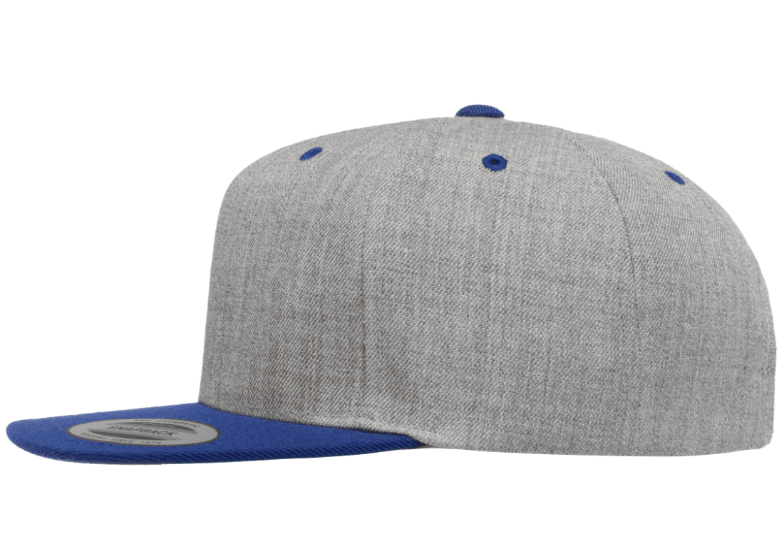 Yupoong Classic® 6089MT - Premium Snapback Cap (2 Pack)