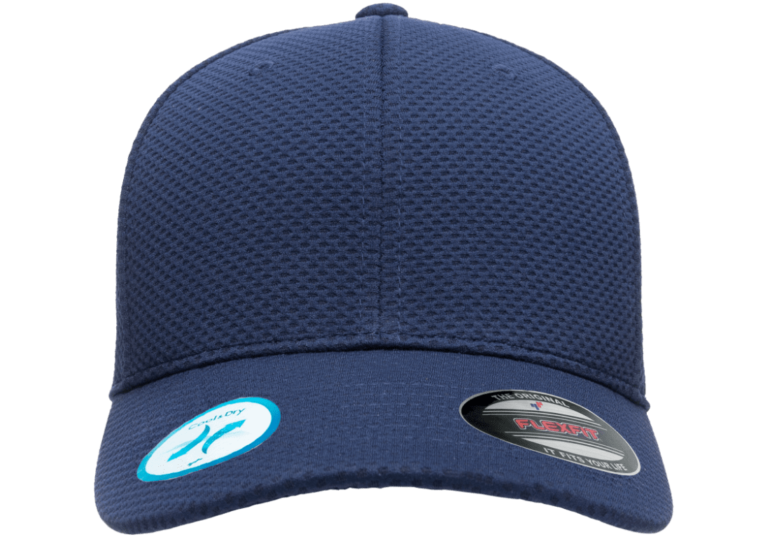 FLEXFIT 6584 - Cool & Dry 3D Hexagon Jersey Cap (2 Pack)