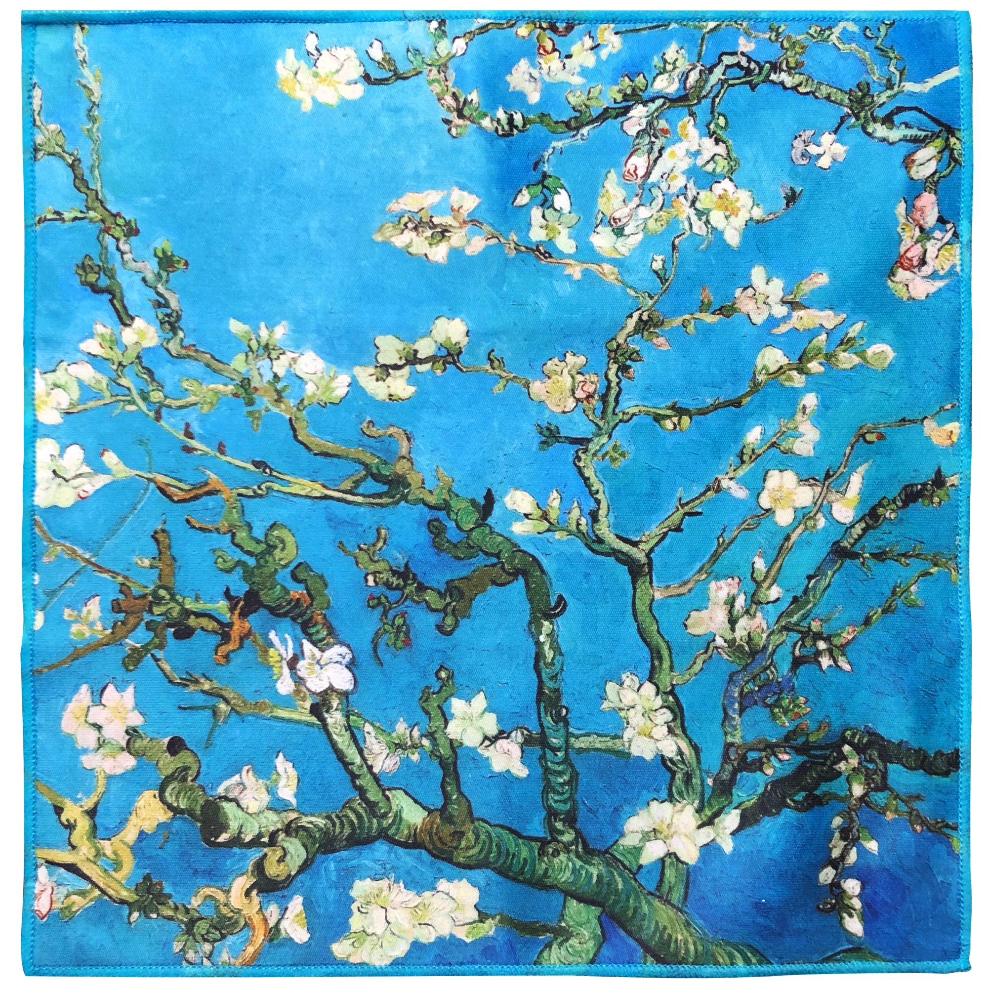[6 Pack] Vincent Van Gogh "Almond Blossom" - Art Collection - Ultra Premium Quality Microfiber Cleaning Cloths