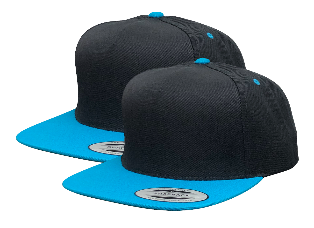 Yupoong Classics® 5089MT - Premium Snapback Cap 2-Tone (2 Pack)