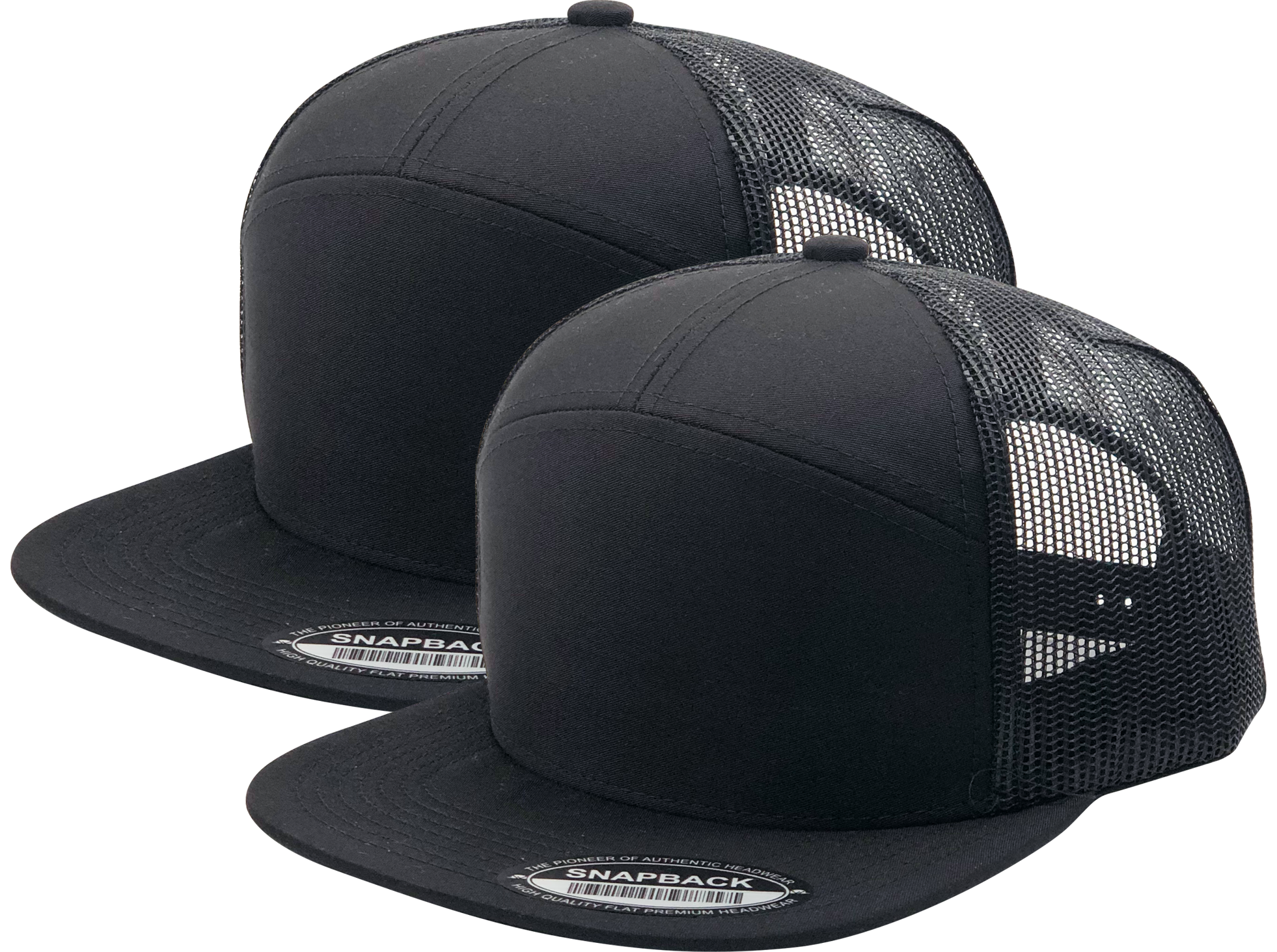 L2K 7-Panel Trucker Hat (2 Pack)