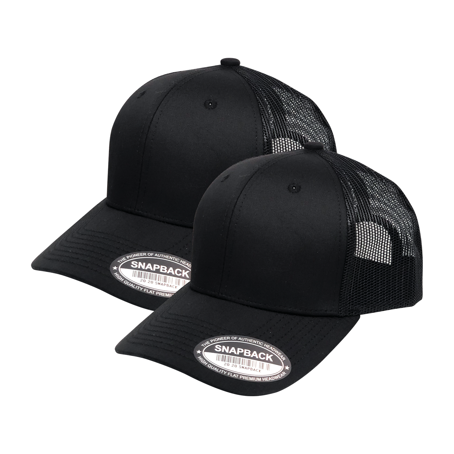 L2K 9606 Classic Trucker Hat (2 Pack)