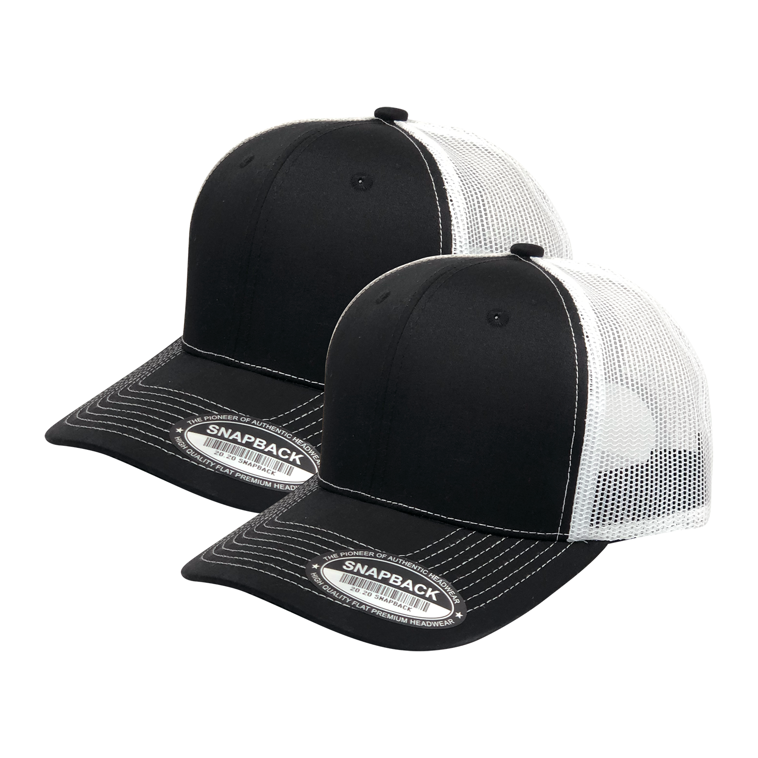 L2K 9606 Classic Trucker Hat (2 Pack)
