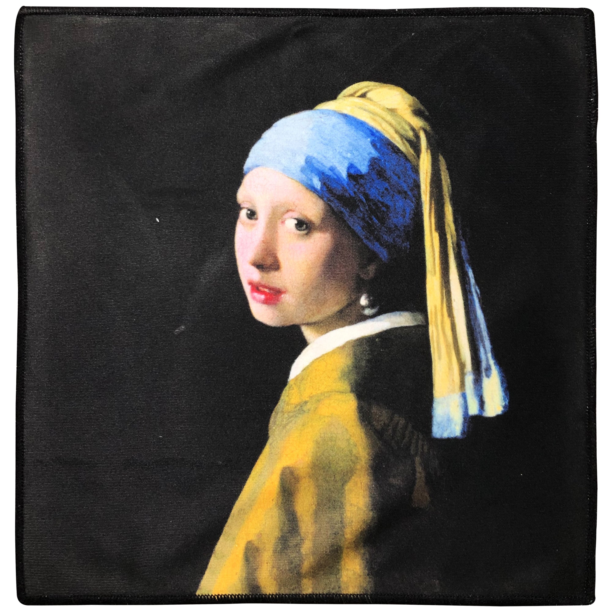 [6 Pack] Johannes Vermeer "Girl with a Pearl Earring" - Art Collection - Ultra Premium Quality Microfiber Cleaning Cloths