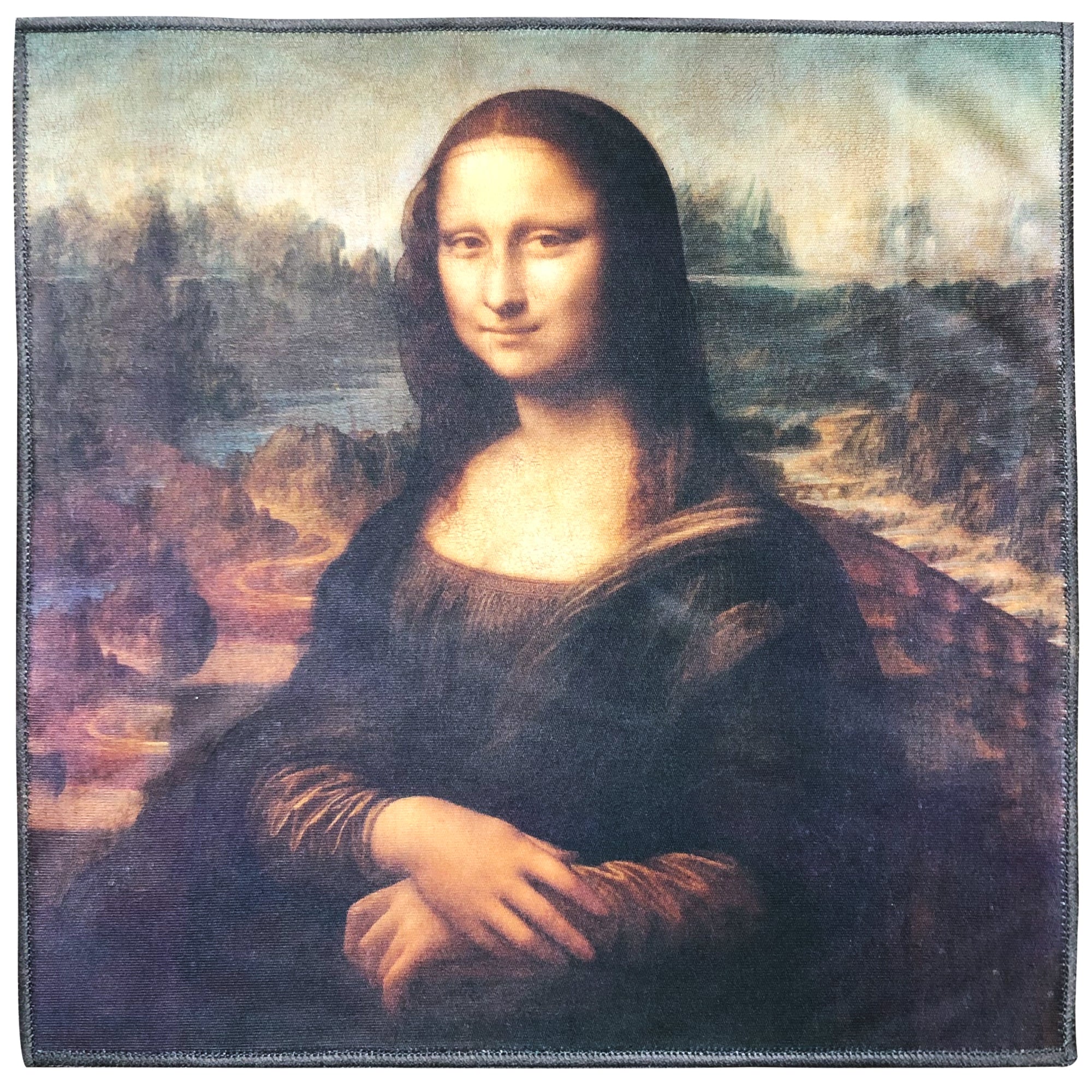 [6 Pack] Leonardo da Vinci "Mona Lisa" - Art Collection - Ultra Premium Quality Microfiber Cleaning Cloths