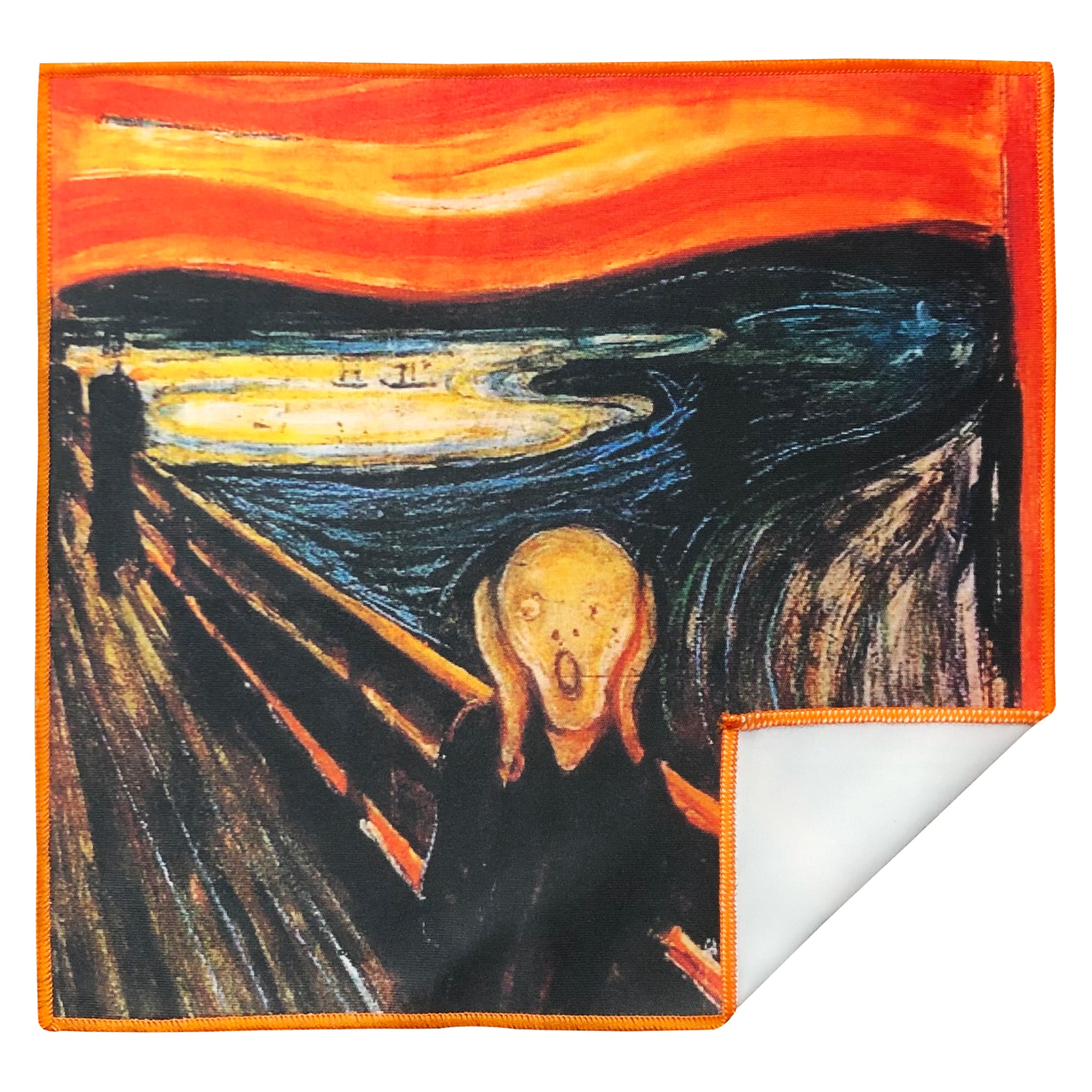 [6 Pack] Edvard Munch "The Scream" - Art Collection - Ultra Premium Quality Microfiber Cleaning Cloths