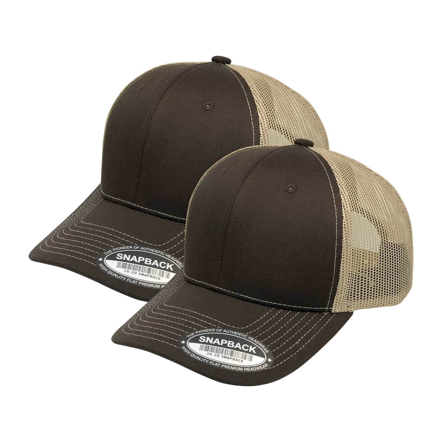 L2K 9606 Classic Trucker Hat (2 Pack)