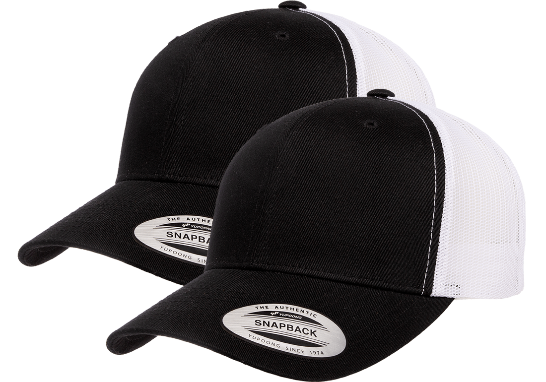 Yupoong Classic® 6606T - Retro Trucker Cap 2-Tone (2 Pack)