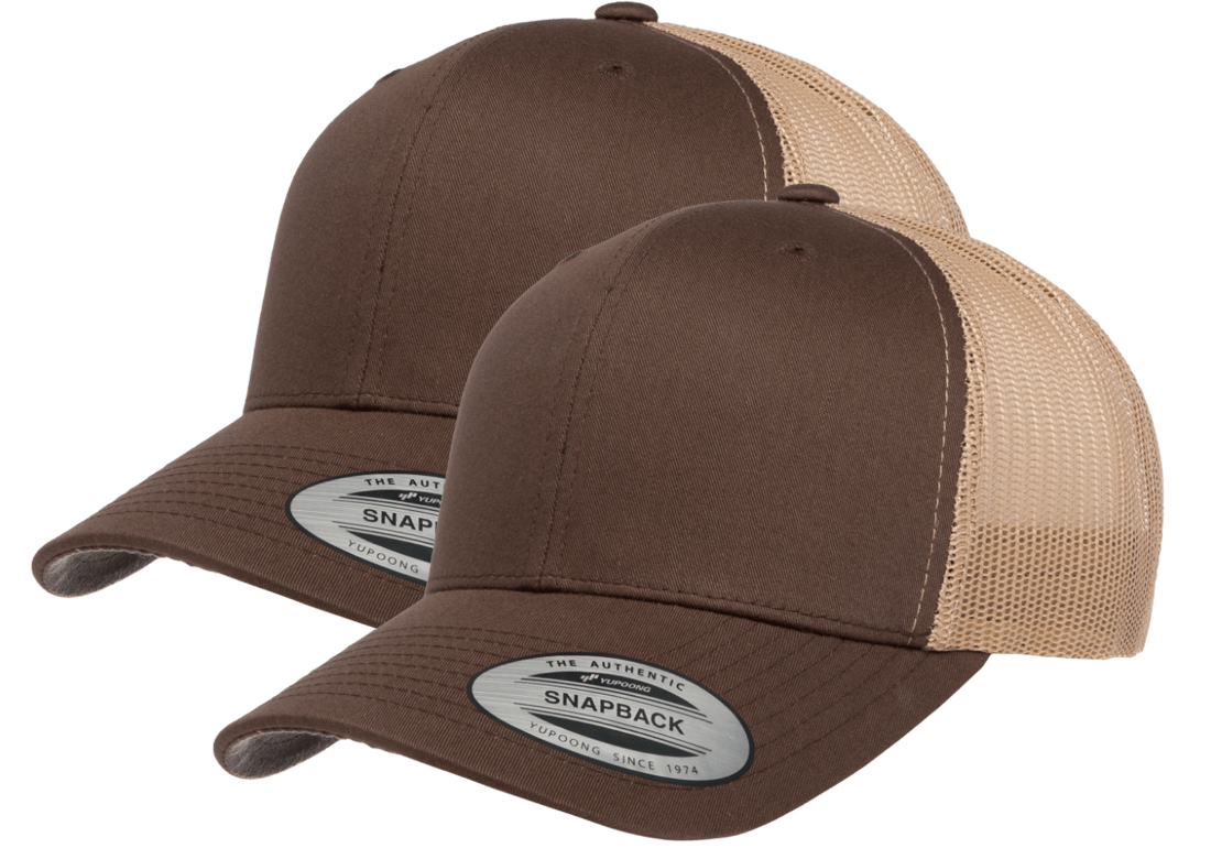 Yupoong Classic® 6606T - Retro Trucker Cap 2-Tone (2 Pack)