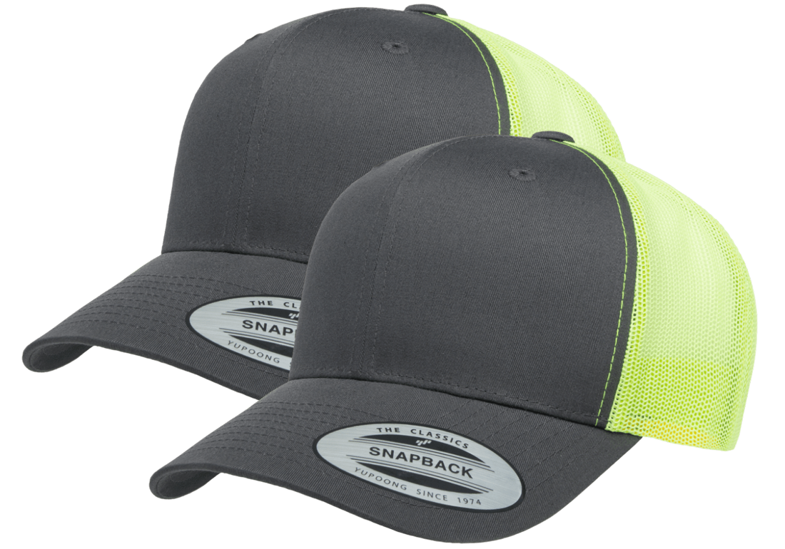 Yupoong Classic® 6606T - Retro Trucker Cap 2-Tone (2 Pack)