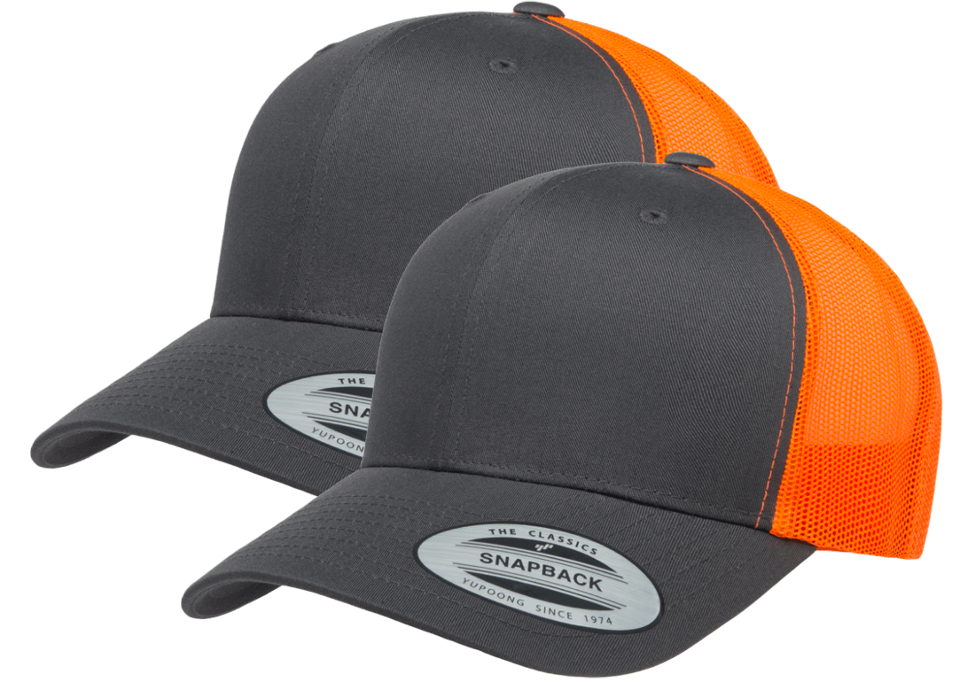 Yupoong Classic® 6606T - Retro Trucker Cap 2-Tone (2 Pack)