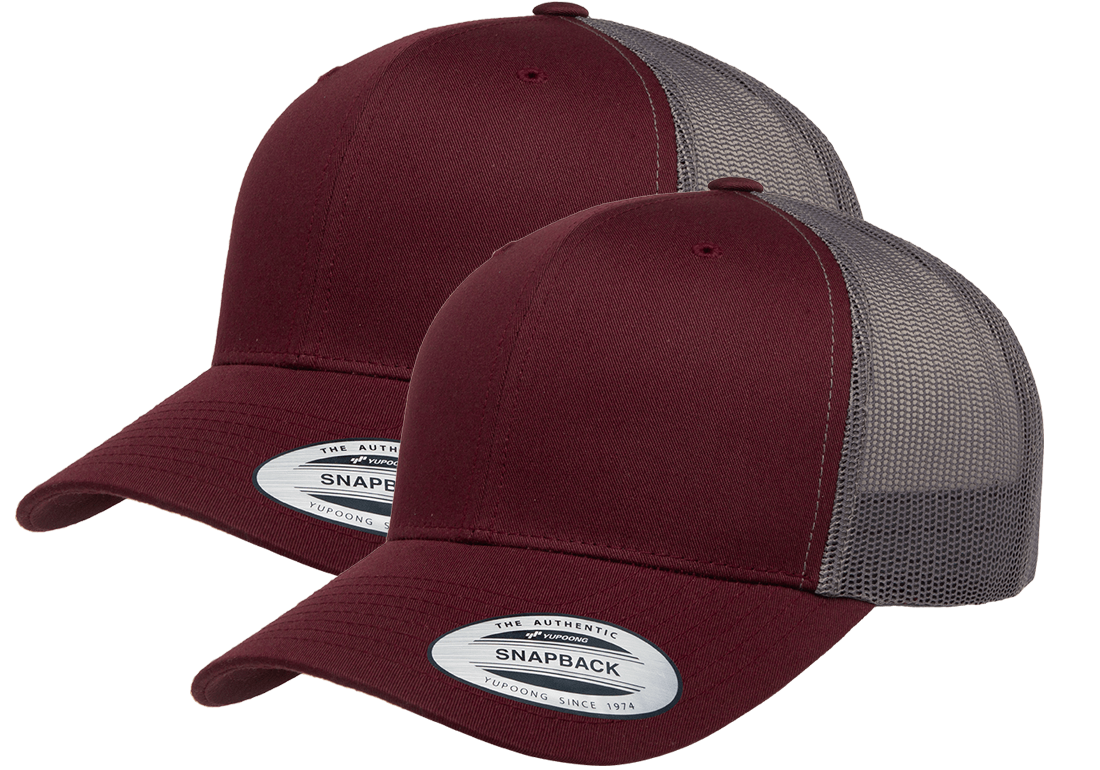 Yupoong Classic® 6606T - Retro Trucker Cap 2-Tone (2 Pack)