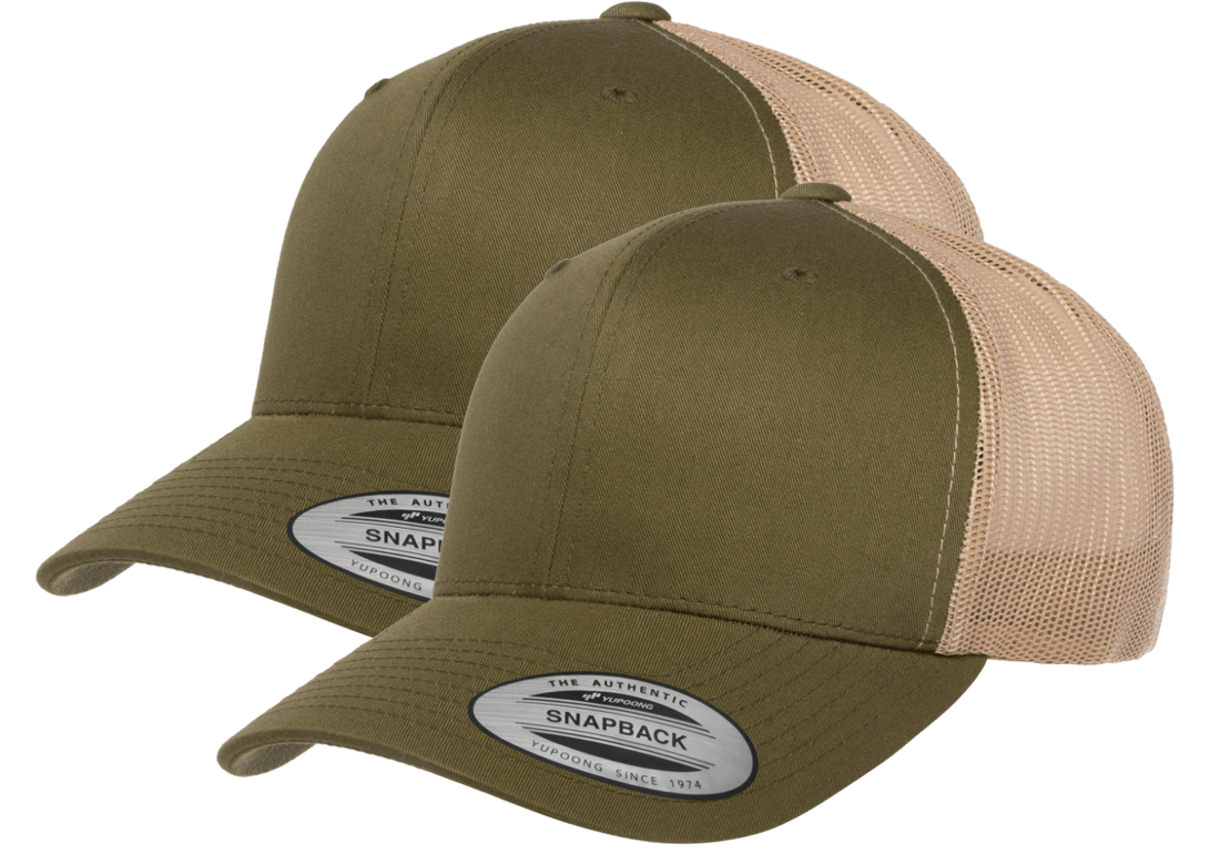 Yupoong Classic® 6606T - Retro Trucker Cap 2-Tone (2 Pack)