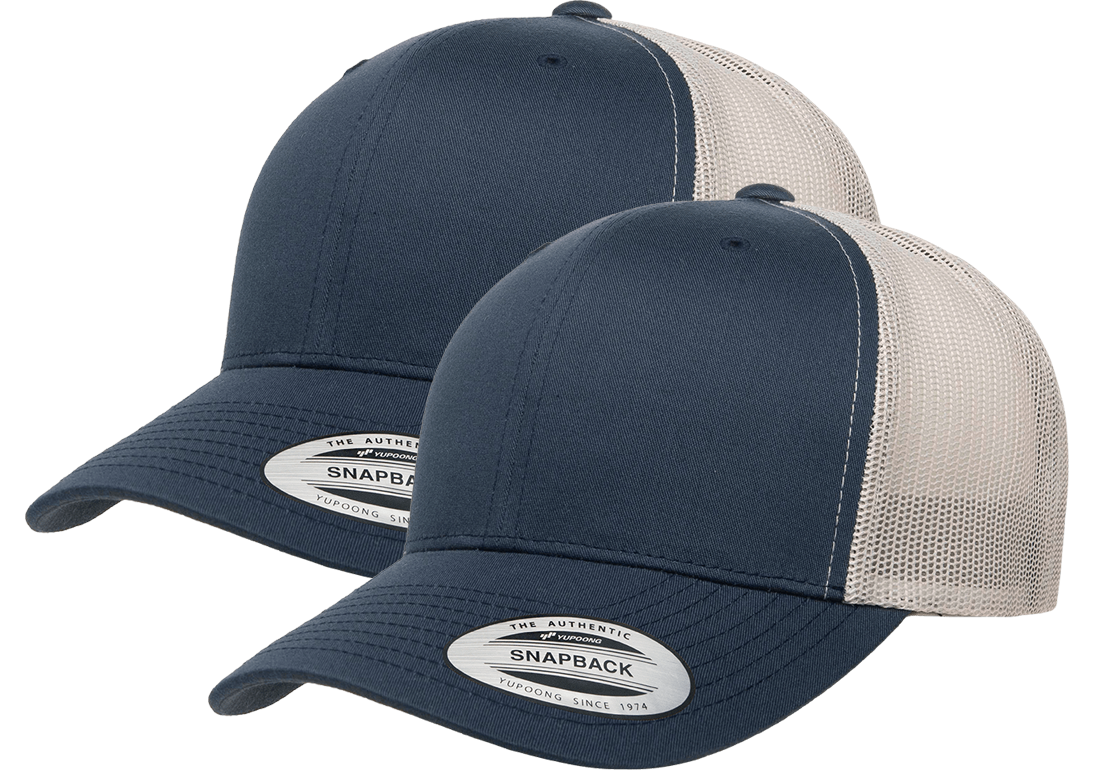 Yupoong Classic® 6606T - Retro Trucker Cap 2-Tone (2 Pack)