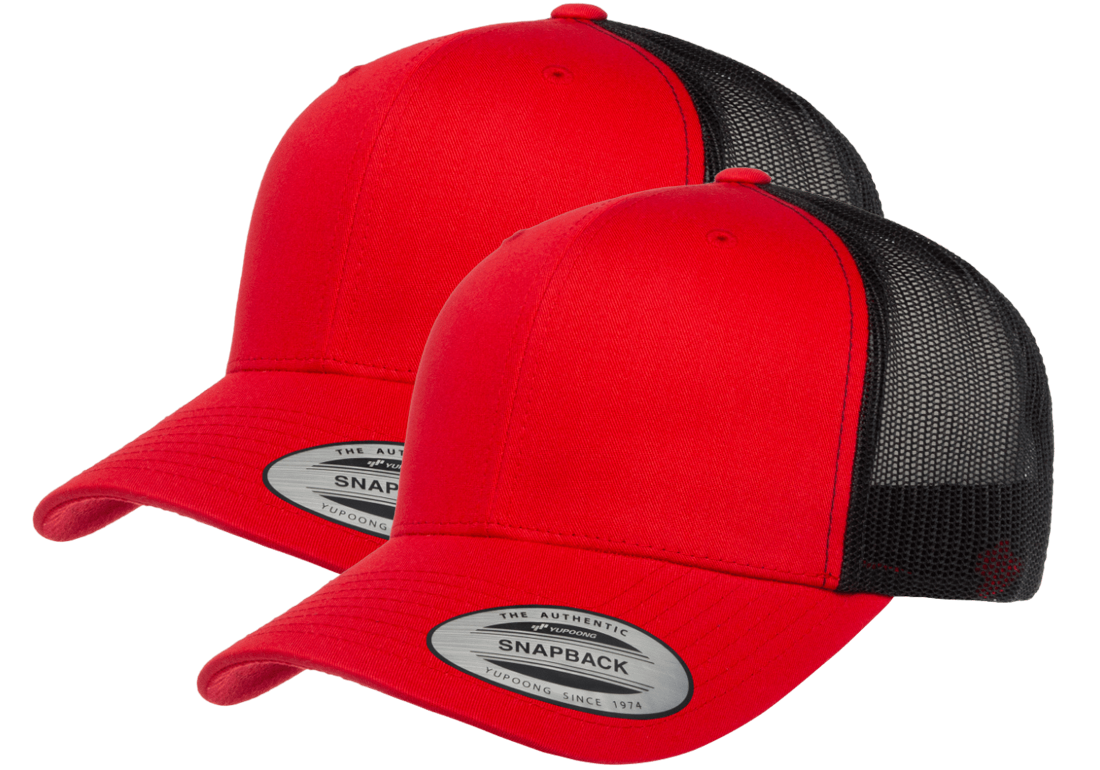 Yupoong Classic® 6606T - Retro Trucker Cap 2-Tone (2 Pack)