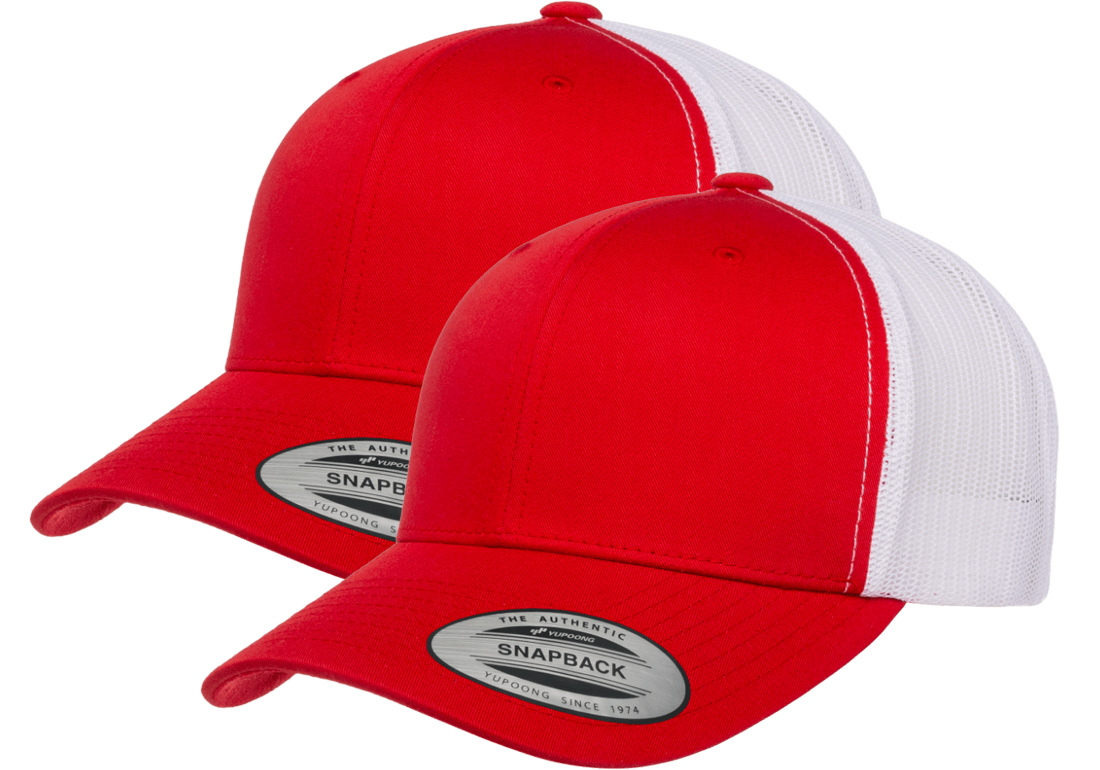 Yupoong Classic® 6606T - Retro Trucker Cap 2-Tone (2 Pack)