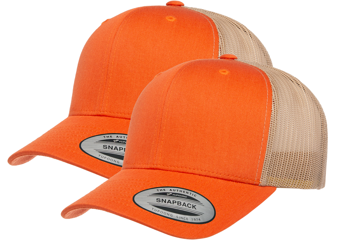 Yupoong Classic® 6606T - Retro Trucker Cap 2-Tone (2 Pack)